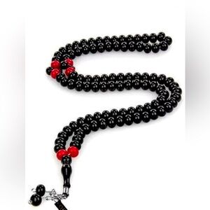Tasbih Prayer 99 Beads Black/red